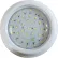 Buyers 5" Clear Round Incandescent Interior Dome Light - White Housing - 5625336