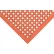 NoTrax® Sanitop™ Drainage Mat 1/2" Thick 3' x 5' Red