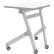 Safco® Learn Nesting Trapezoid Desk, 22-1/4"D x 32-13/16"W x 29-1/2"H, Dry Erase