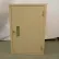 Fenco Lowboy Teller Pedestal Cabinet S-602R-I - Right Hinged Door 19"W x 19"D x 27-7/8"H Gray
