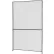 Global Industrial™ Wire Mesh Panel, 2'W x 8'H