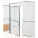 Global Industrial™ Wire Mesh Hinged Door - 10x4