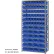 Global Industrial™ Steel Shelving - Total 76 4"H Plastic Shelf Bins Blue, 36x18x72-13 Shelves