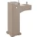 Global Industrial™ Outdoor Bi-Level Drinking Fountain w/ Filter, Rotocast Granite Finish
