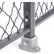 Global Industrial™ Floor Socket for Wire Mesh Partitions