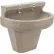 Global Industrial™ Wall Mounted Wash Fountain, 2 Station, Sensor-Operated