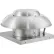 Global Industrial™ Roof Axial Exhaust Fan, 1160 CFM, 115V