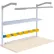 Global Industrial™ 48"W Bin Rail- Blue