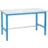 Global Industrial™ 60 x 30 Adjustable Height Workbench Square Tube Leg - ESD Square Edge - Blue