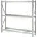 Global Industrial™ Heavy Duty Tire Rack 3 Tier Starter 96"W x 18"D x 72"H
