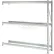 Global Industrial™ Heavy Duty Tire Rack 3 Tier Add-On 96"W x 18"D x 72"H