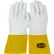 Ironcat Premium Top Grain Kidskin TIG Welding Gloves, Pearl, Large, All Leather - Pkg Qty 6