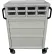 Global Industrial⢠Medical Delivery Cart with 8 Bins & 3 Drawers, White