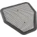 Global Industrial™ Deodorizing Urinal Mat - Mountain Breeze 6 Mats/Case