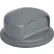 Global Industrial™ Plastic Trash Can Dome Lid - 32 Gallon Gray