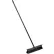 Global Industrial™ 18" Push Broom W/ Plastic Block & Steel Handle, Fine Sweep - Pkg Qty 4