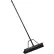 Global Industrial™ 24" Push Broom W/ Plastic Block & Steel Handle, Fine Sweep - Pkg Qty 4
