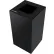 Global Industrial™ Square Recycling/Trash Can with Waste Lid, 36 Gallon, Black
