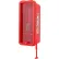 Global Industrial™ Plastic Fire Extinguisher Cabinet, Fits 2-1/2 - 5 lbs., Red