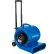 Global Industrial™ Air Mover With Wheels, 3 Speed, 1 HP, 4000 CFM