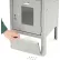 Global Industrial™ Front Base For 12"Wx6"H Gray Locker
