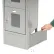 Global Industrial™ End Base For 15"Dx6"H Gray Locker, Pair (Left & Right)