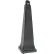 Rubbermaid® Groundskeeper® Smokers Receptacle, Black