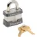 Master Lock® No. 3KA Keyed Padlock - 3/4" Shackle - Keyed Alike - Pkg Qty 6