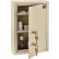 Global Industrial™ Medical Security Cabinet w/Double Key Locks, 8"W x 2-5/8"D x 12-1/8"H, Beige