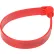 Global Industrial™ Plastic Truck Seal, 7-1/2"L, 60 Lb. Break Strength, Red, 100/Pack
