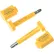 Global Industrial™ High Security Bolt Seal, Yellow, 50/Pack