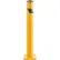 Global Industrial™ Steel Safety Bollard W/Chain Slots & Removable Cap, 4.5"D x 36"H