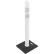 Global Industrial™ Reflective Delineator Post with Square Base, 49"H, White