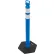 Global Industrial⢠Reflective Delineator Post with Hexagonal Base, 49"H, Blue