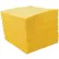 Global Industrial™ Hazmat Sorbent Pads, Heavyweight, 15"W x 18"L, Yellow, 100/Pack