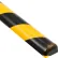 Global Industrial™ Surface Bumper Guard, Type C, 39-3/8"L, Black/Yellow