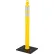 Global Industrial™ Reflective Delineator Post with Square Base, 49"H, Yellow