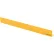 Global Industrial™ Safety Floor Curb, Heavy-Duty, 48"L, 3/8" Thick, Yellow