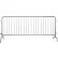 Global Industrial™ Steel Crowd Control Barrier, 8-1/2'L x 43"H, Bridge Feet, Galvanized