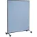 Interion® Mobile Office Partition Panel, 48-1/4"W x 63"H, Blue