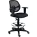 Interion® Drafting Stool, Fabric, Black