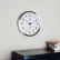 Global Industrial™ Atomic Wall Clock 14" Stainless Steel