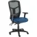 Interion® Mesh Office Chair With High Back & Adjustable Arms, Fabric, Blue