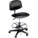 Interion® ESD Stool - Vinyl - Black