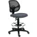 Interion® Armless Mesh Drafting Stool - Fabric - Gray