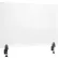 Interion® Mounted Clear Desk Divider, 36"W x 24"H