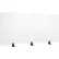 Interion® Freestanding Clear Desk Divider, 60"W x 24"H