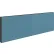 Interion® Modular Partition Stacking Panel with Fabric, 48"W x 16"H, Blue