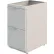 Interion® Modular Partition 2 Drawer Pedestal, Gray