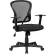 Interion® Mesh Back Office Chair, Fabric Seat, Black
